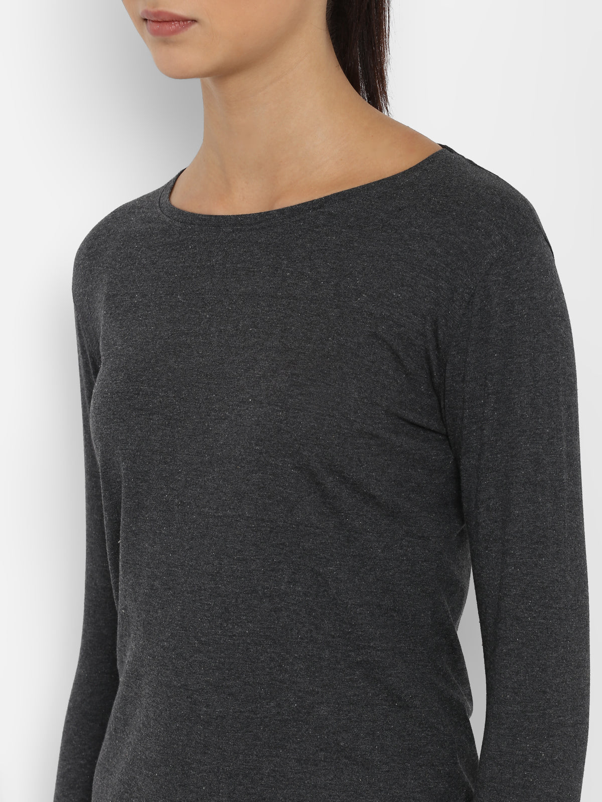 Appulse Women's Round Neck Long Sleeve Thumopen T-Shirt | Women | Premium Cotton | Activewear | Athleisure