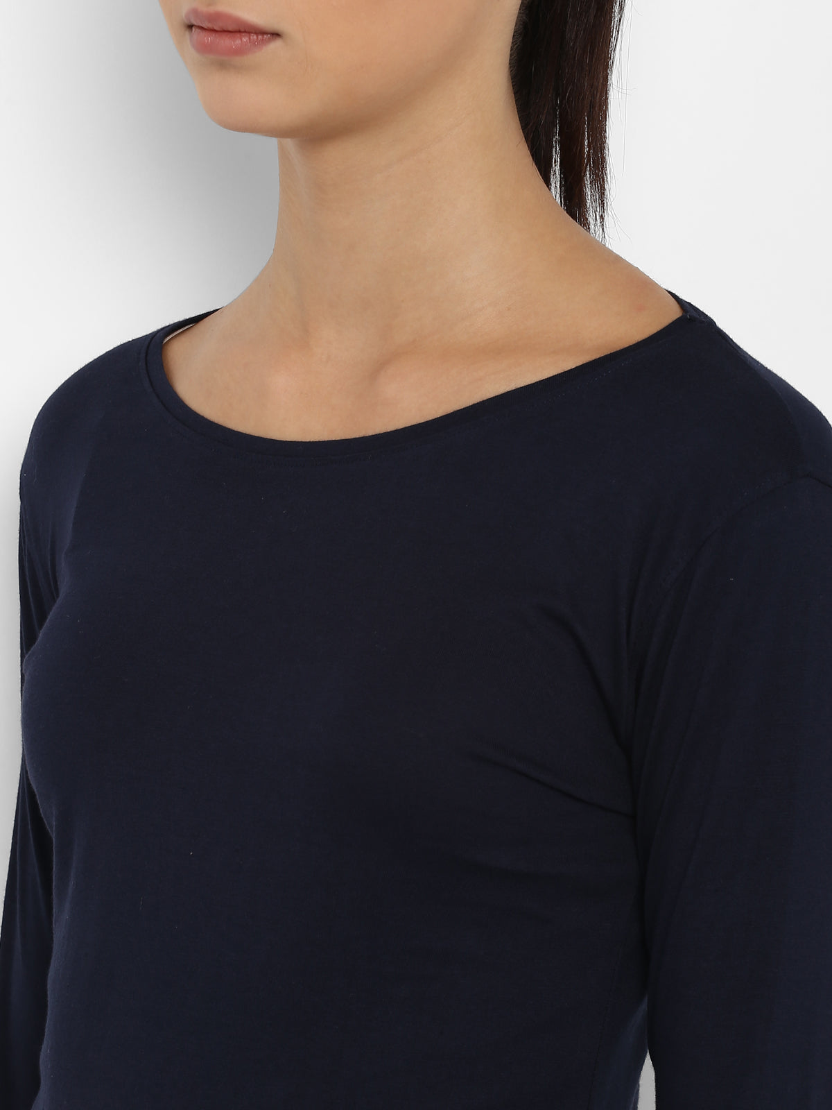 Appulse Women's Round Neck Long Sleeve Thumopen T-Shirt | Women | Premium Cotton | Activewear | Athleisure