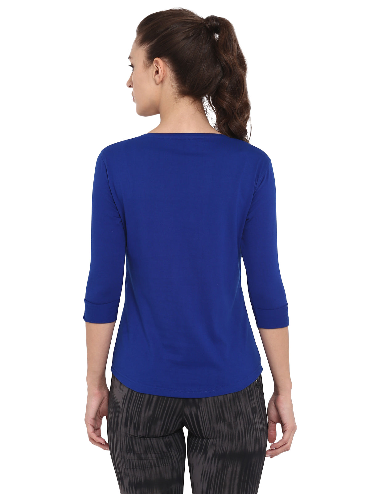 Appulse Women's 3/4th sleeve Round Neck T-Shirt | Women | Premium Cotton | Activewear | Athleisure