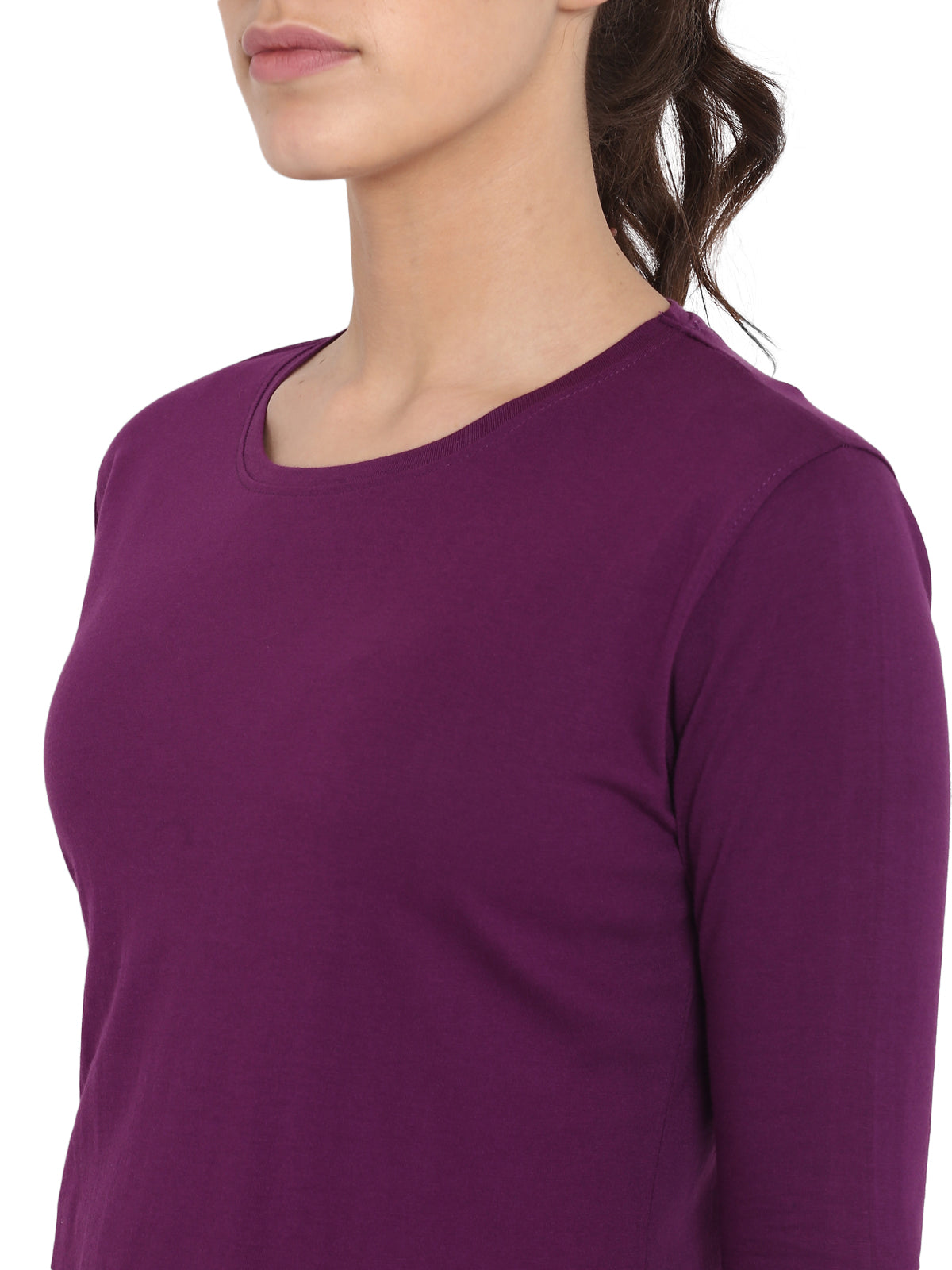 Appulse Women's 3/4th sleeve Round Neck T-Shirt | Women | Premium Cotton | Activewear | Athleisure