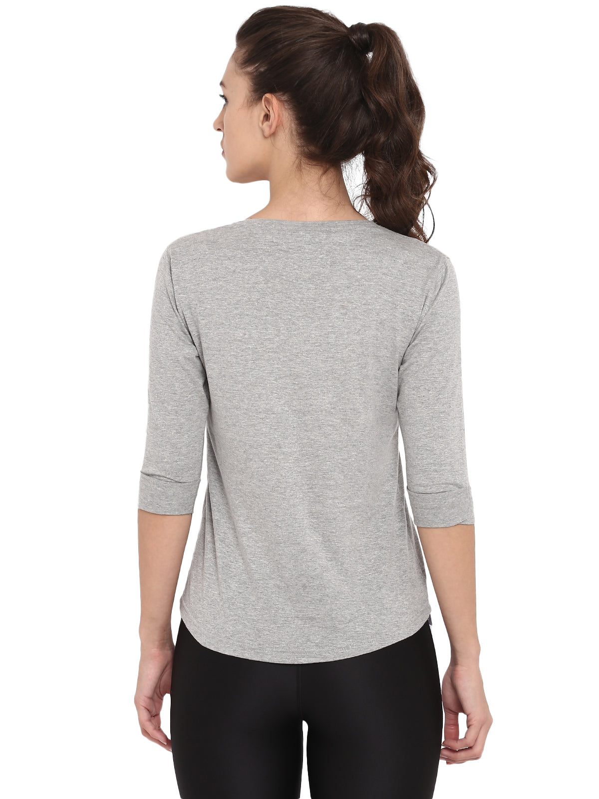Appulse Women's 3/4th sleeve Round Neck T-Shirt | Women | Premium Cotton | Activewear | Athleisure