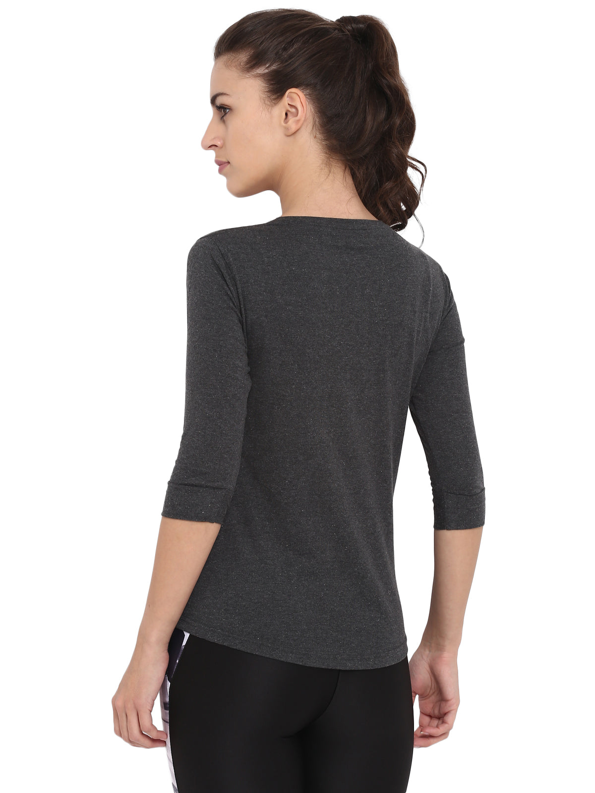 Appulse Women's 3/4th sleeve Round Neck T-Shirt | Women | Premium Cotton | Activewear | Athleisure