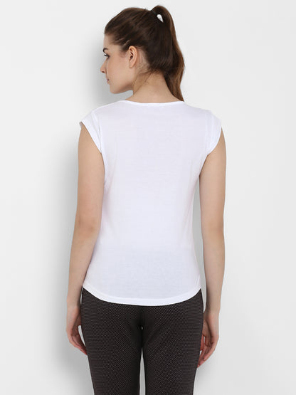 Appulse Women's Cap SleeveT-Shirt | Women | Premium Cotton | Activewear | Athleisure