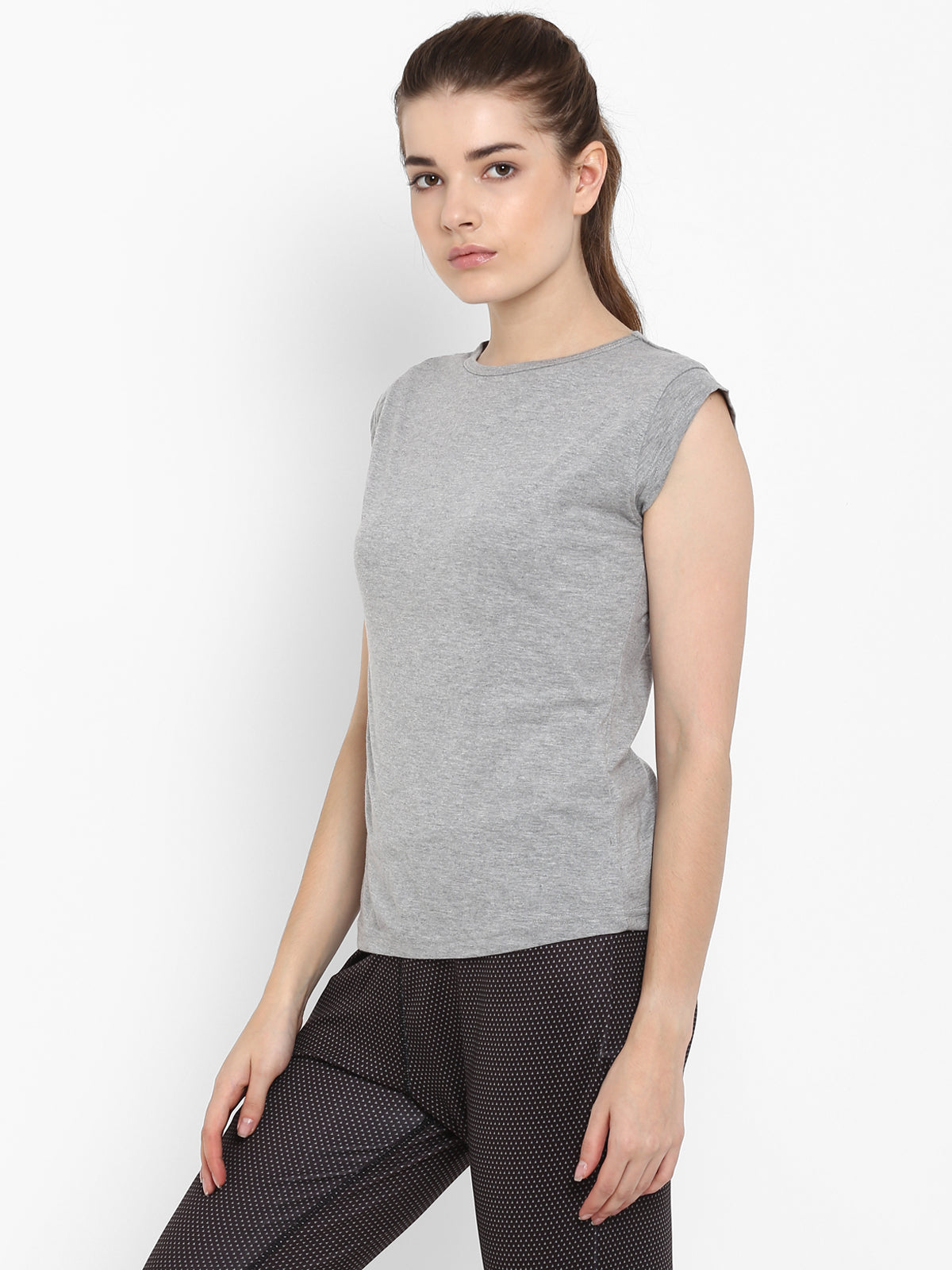 Appulse Women's Cap SleeveT-Shirt | Women | Premium Cotton | Activewear | Athleisure