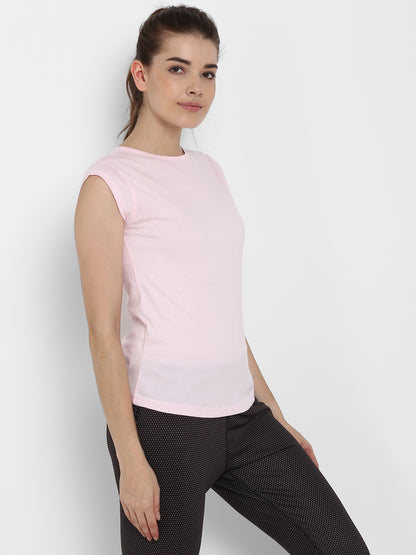 Appulse Women's Cap SleeveT-Shirt | Women | Premium Cotton | Activewear | Athleisure