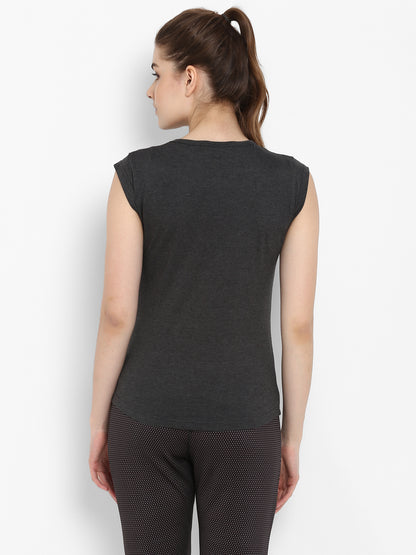 Appulse Women's Cap SleeveT-Shirt | Women | Premium Cotton | Activewear | Athleisure