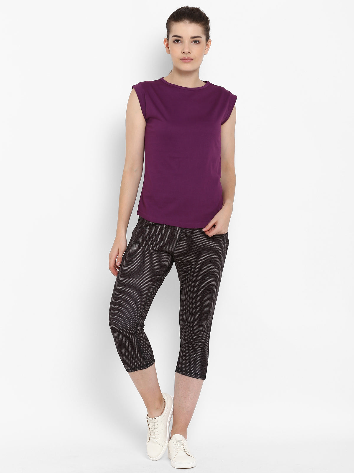 Appulse Women's Cap SleeveT-Shirt | Women | Premium Cotton | Activewear | Athleisure