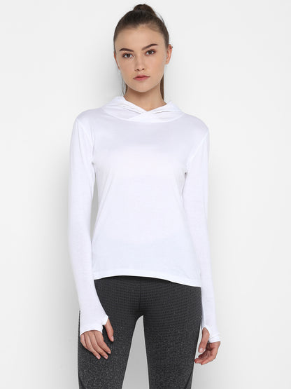 Appulse Women's Hoodie Long Sleeve Thumb Hole | Women | Premium Cotton | Activewear | Athleisure