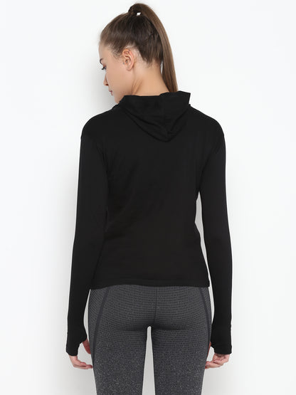 Appulse Women's Hoodie Long Sleeve Thumb Hole | Women | Premium Cotton | Activewear | Athleisure