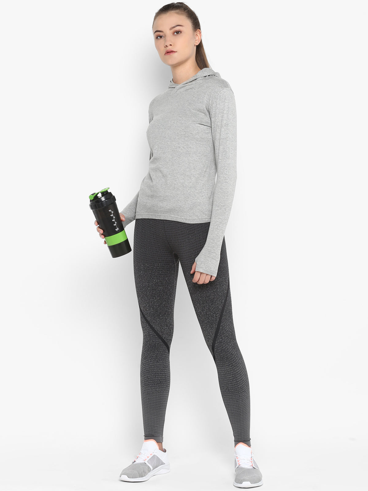 Ap'pulse Women's Hoodie Long Sleeve Thumbopen