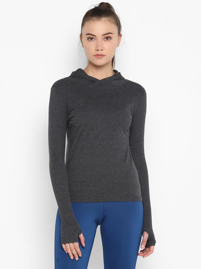 Appulse Women's Hoodie Long Sleeve Thumb Hole | Women | Premium Cotton | Activewear | Athleisure