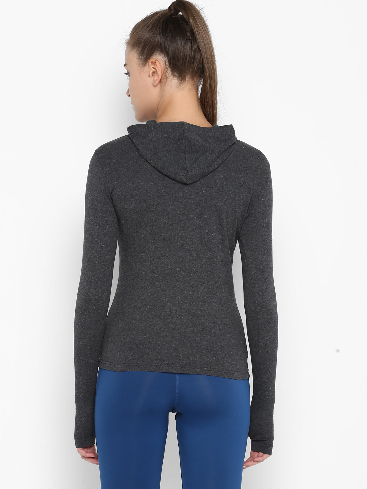 Ap'pulse Women's Hoodie Long Sleeve Thumbopen